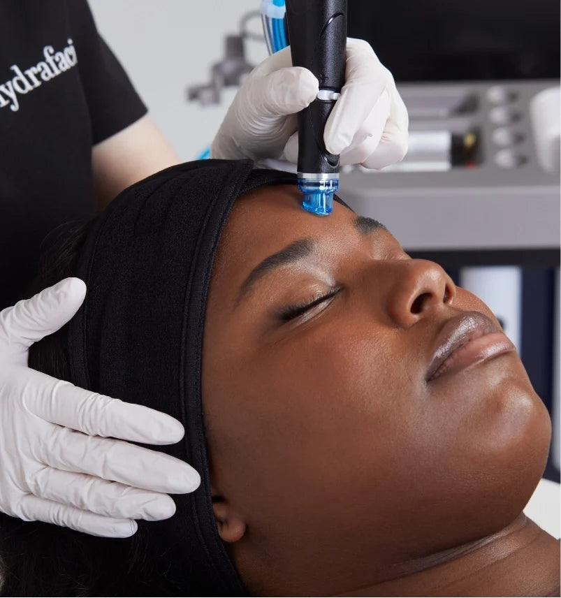 HydraFacial three-step treatment: cleanse, extract and hydrate