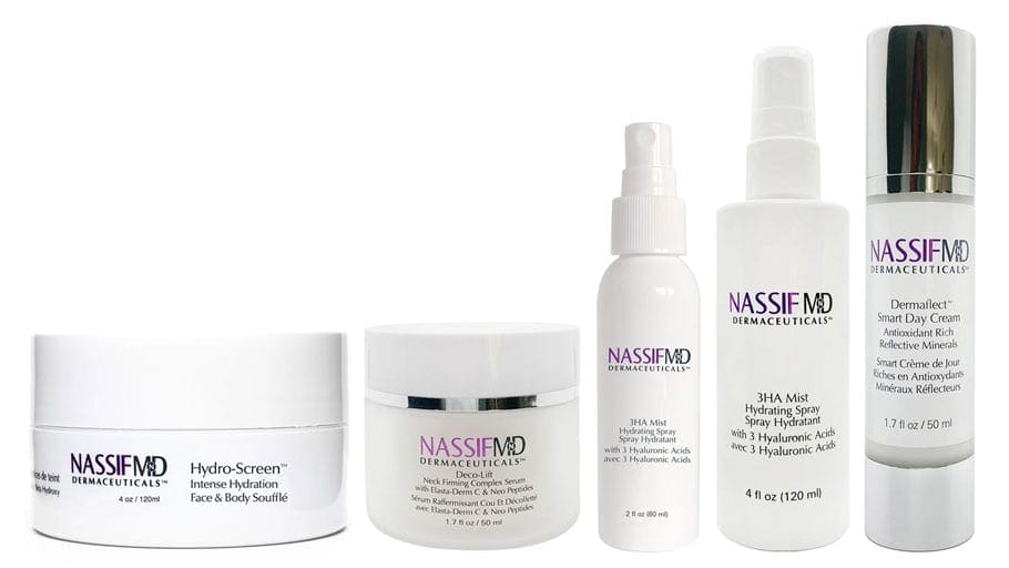 NassifMD Dermaceuticals skincare range by facial plastic surgeon Dr Paul Nassif
