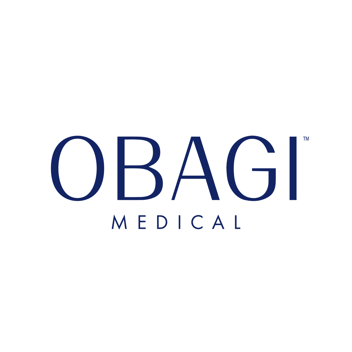 Obagi medical-grade skincare logo, stocked at NassifMD Manchester