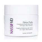 NassifMD Detox Pads glycolic acid facial exfoliating pads