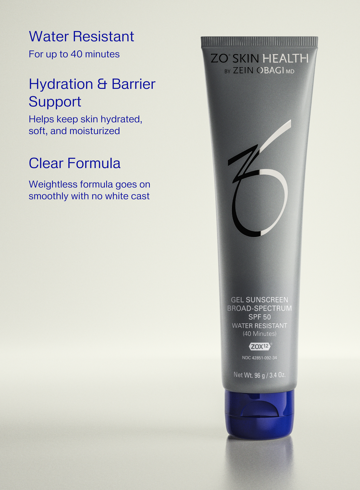 ZO Gel Sunscreen Broad-Spectrum SPF 50 96g