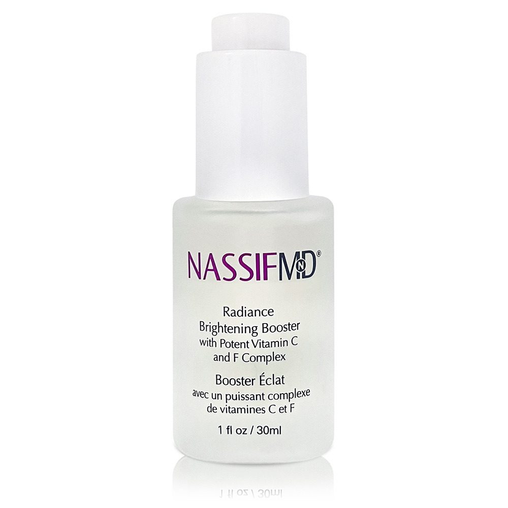 NassifMD Radiance Brightening Booster Vitamin C Serum bottle