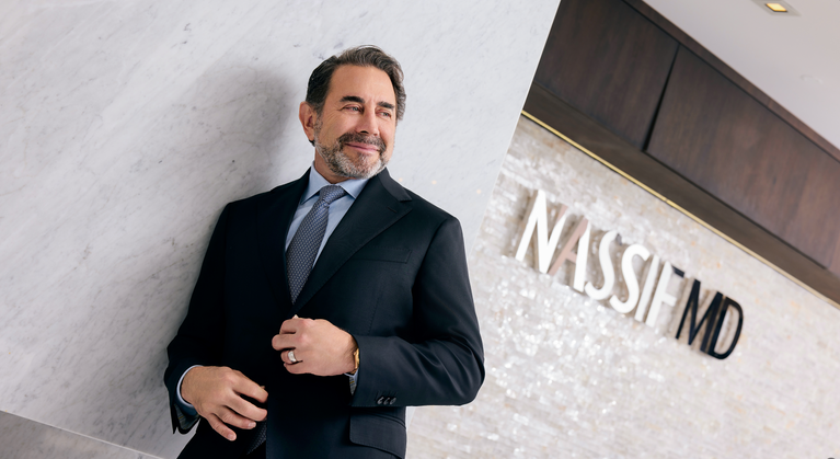 Dr Paul Nassif, facial plastic surgeon, at NassifMD Medical Spa