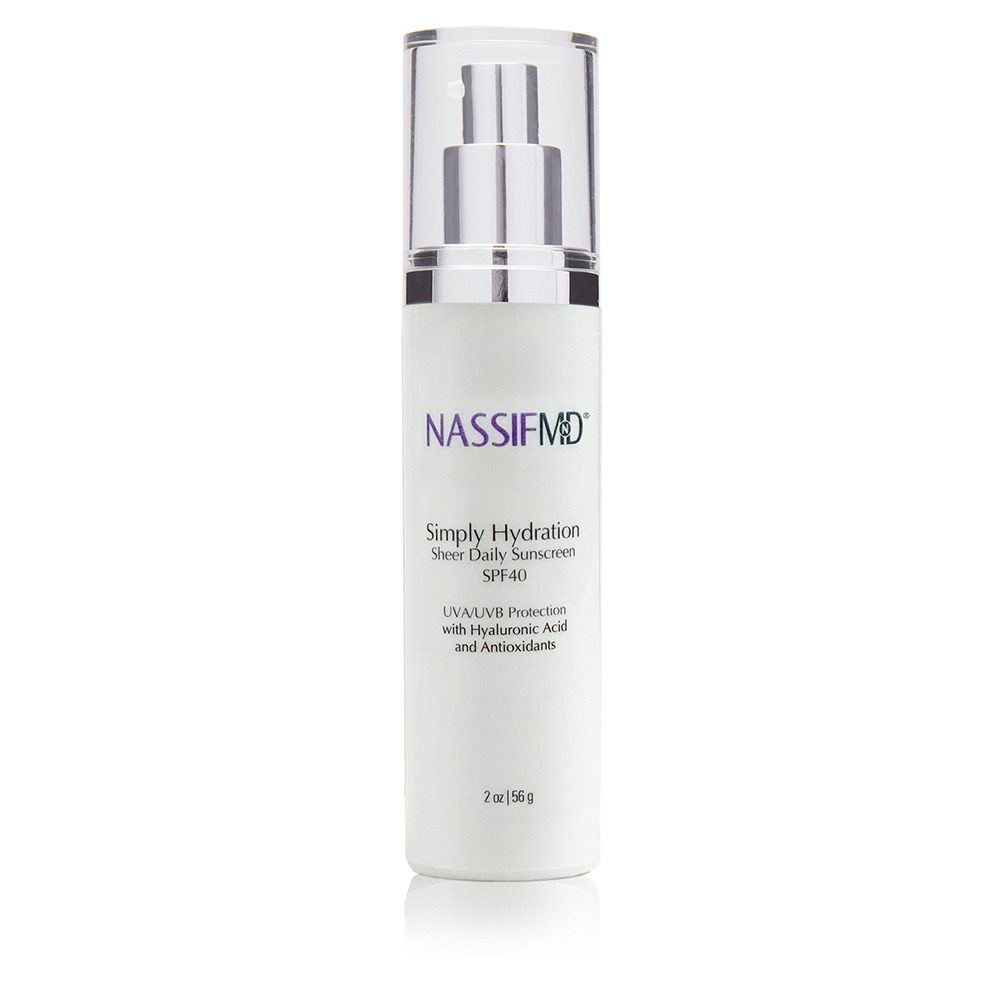 NassifMD Simply Hydration Sheer Daily Sunscreen SPF 40