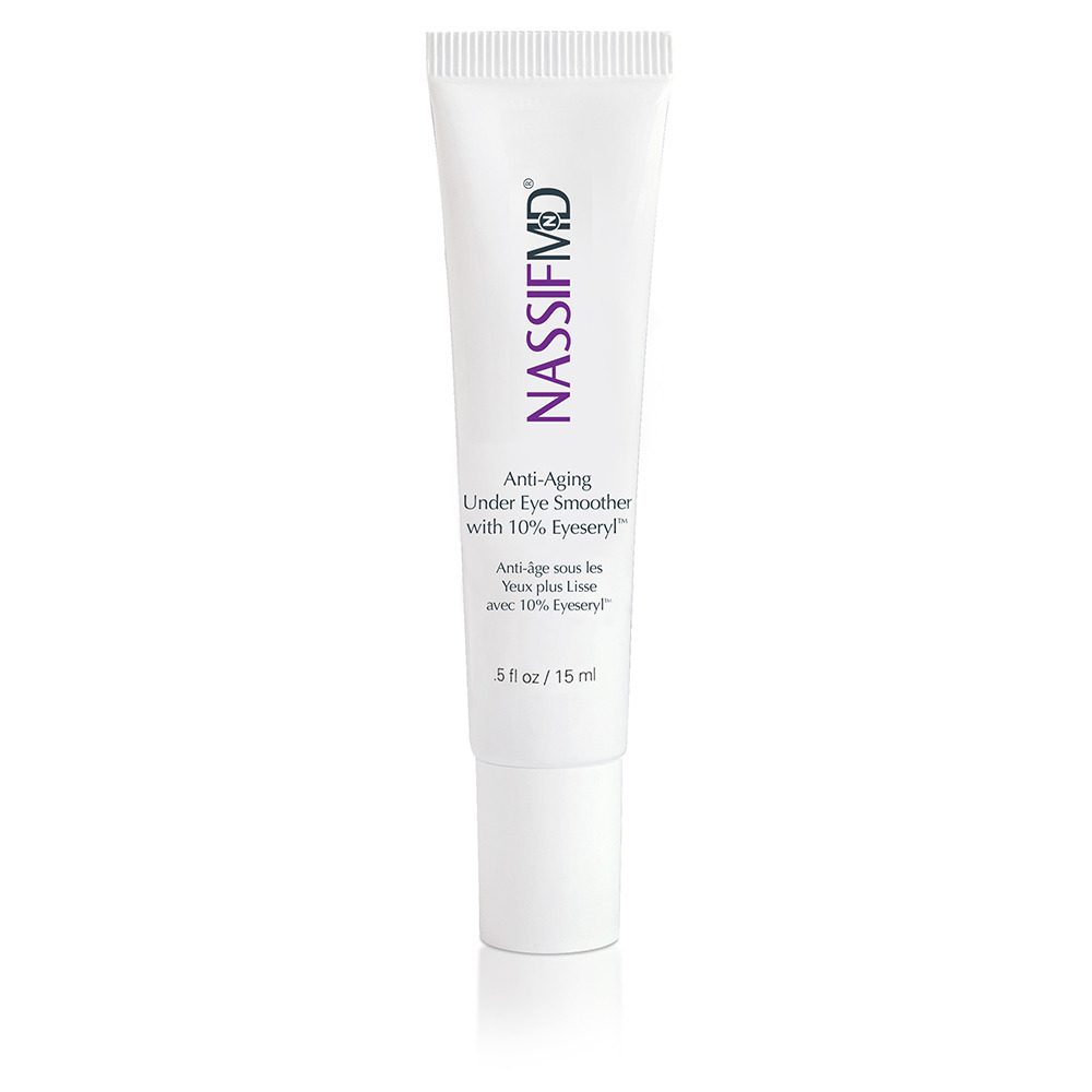 NassifMD Anti-Aging Under Eye Smoother peptide cream