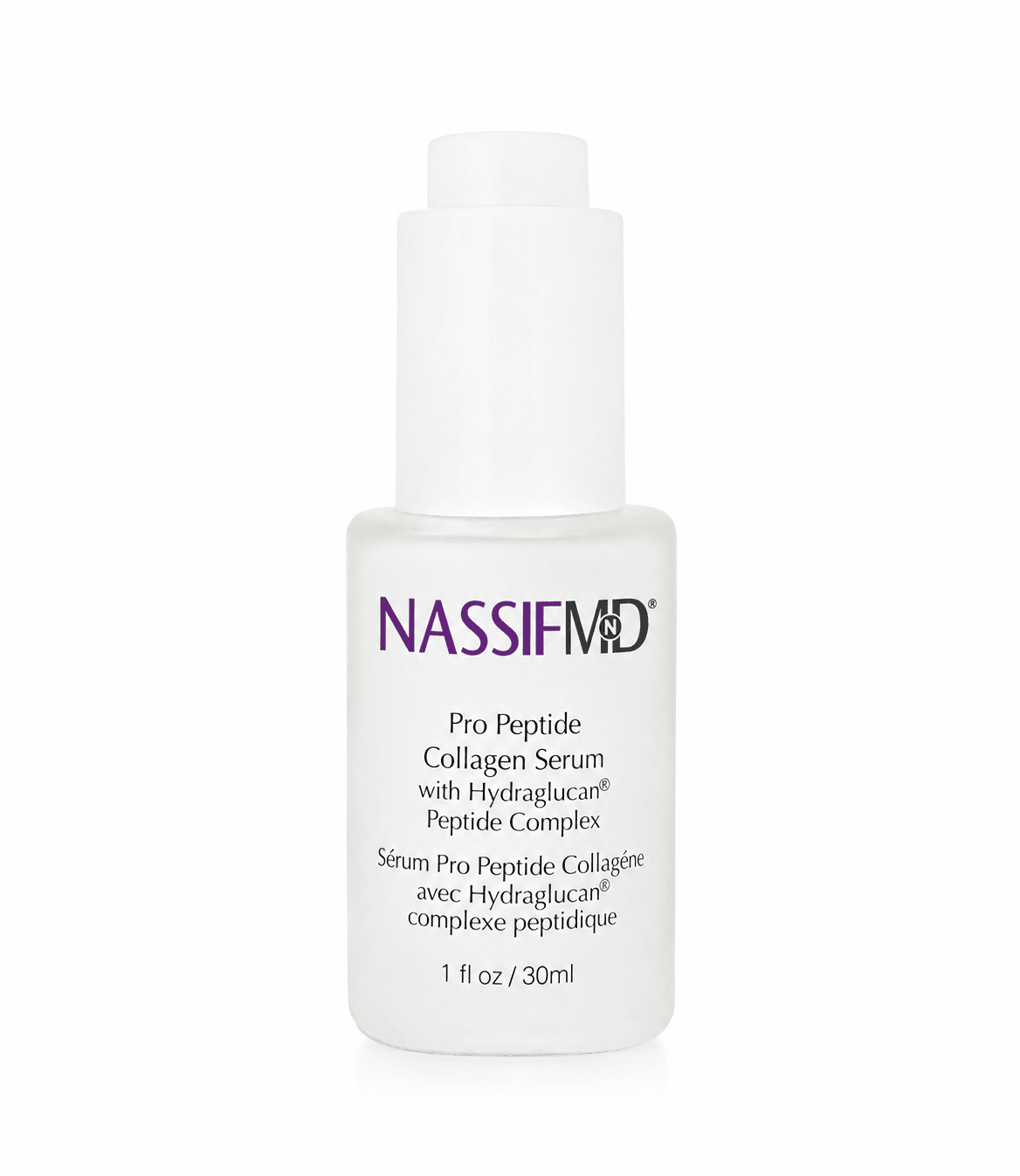 NassifMD Pro Peptide Collagen Serum packaging