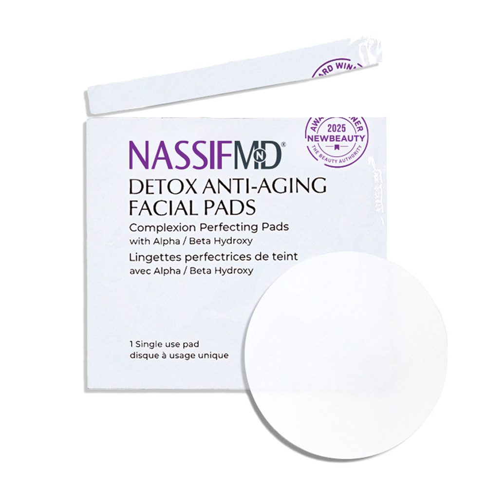 Detox Facial Pads - On the Go, Individually Wrapped Anti-Aging Pads
