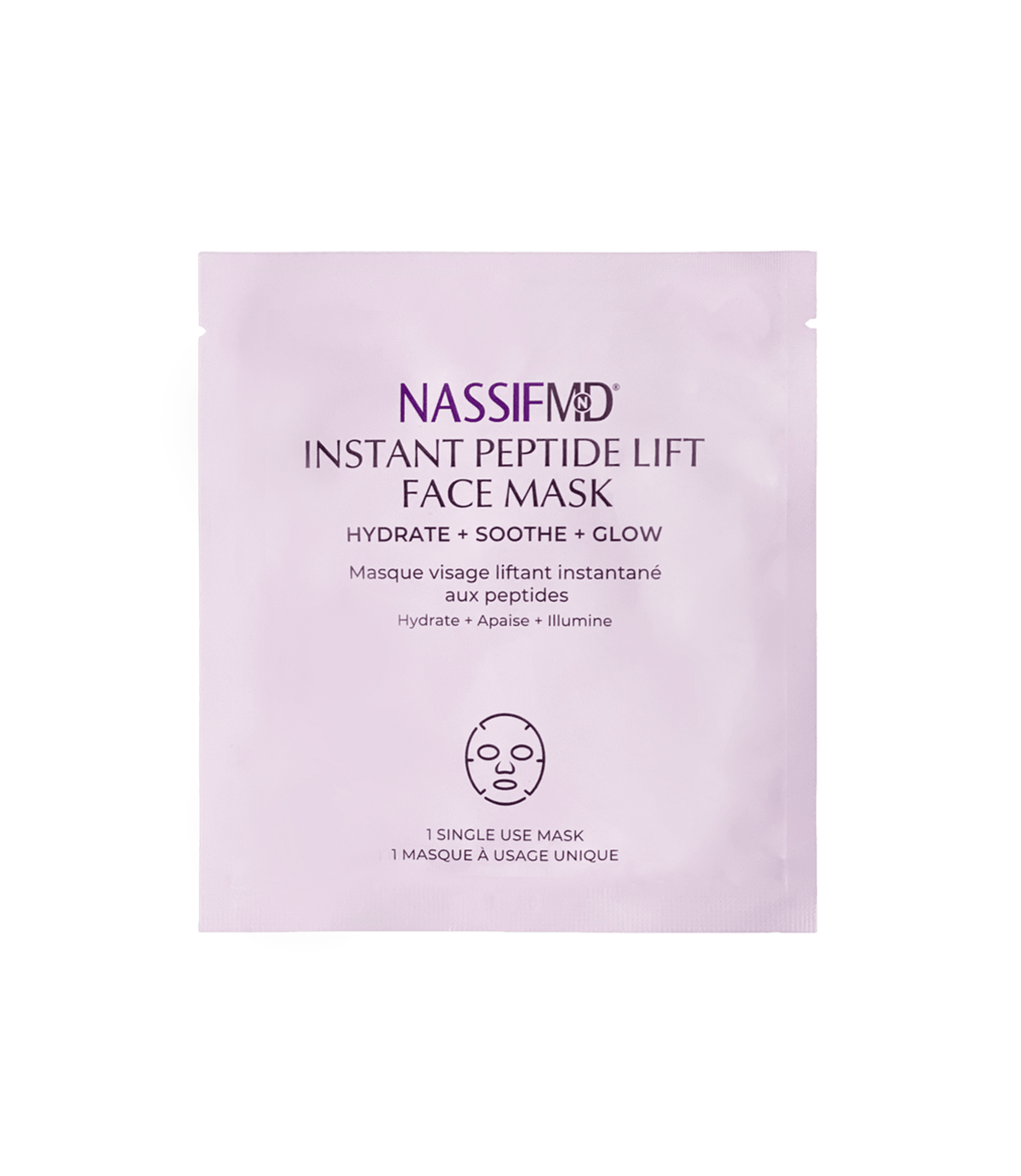 Instant Peptide Lift Face Sheet Mask - Single Use