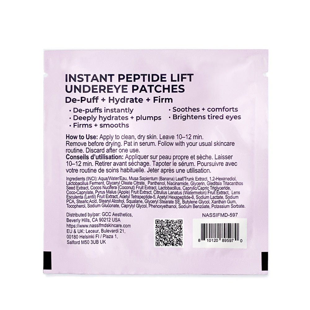 Instant Peptide Lift Undereye Patch - Single Use