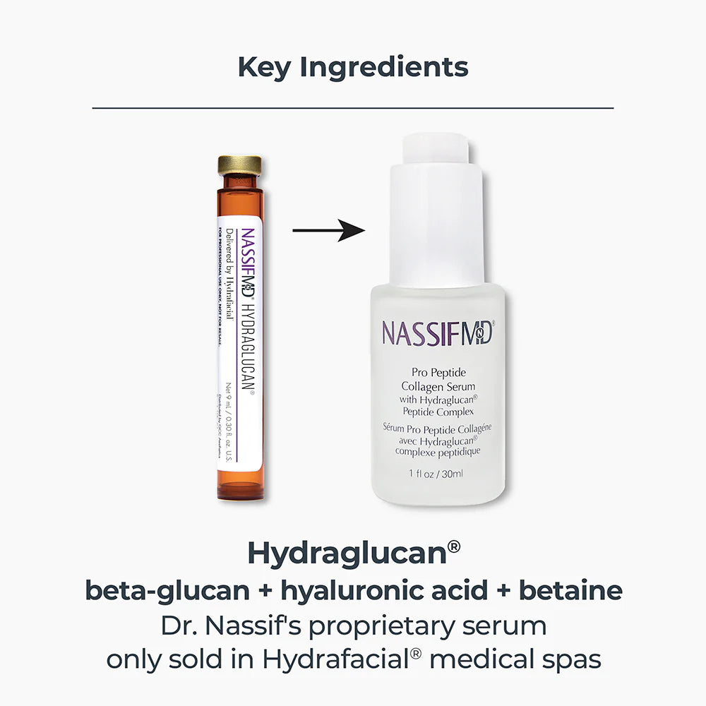 NassifMD Hydro-Screen Pro Peptide Collagen Serum key ingredients